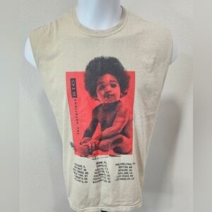 Notorius B.I.G. graphic men's tank top large